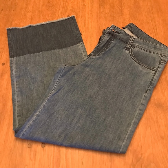 Kut from the Kloth Denim - Kut From The Koth Spirit Blue Wide Leg Crops